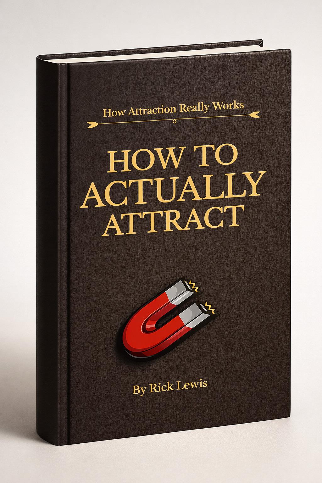 How to Actually Attract by Rick Lewis book cover